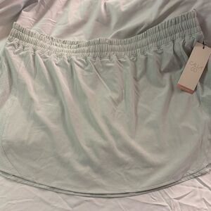 CALIA Light Green Skort